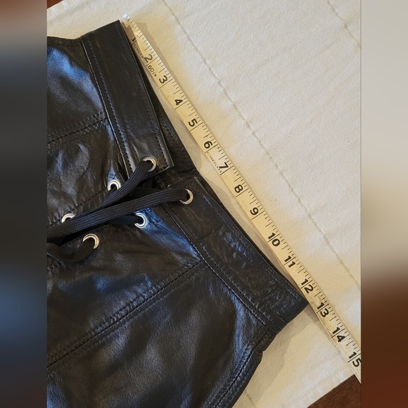 Y2K Vintage Leather Corset Skirt S/M - Picture 5 of 12
